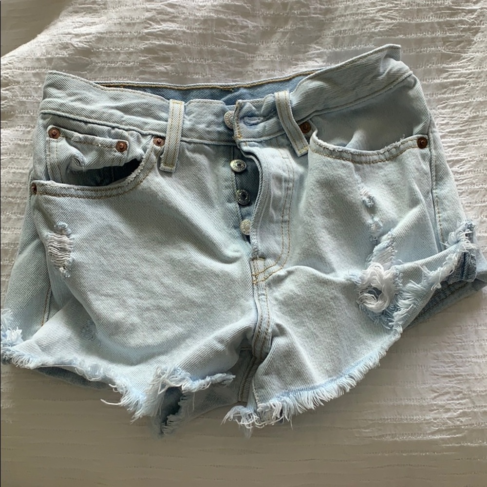 Levi’s Light Wash Shorts